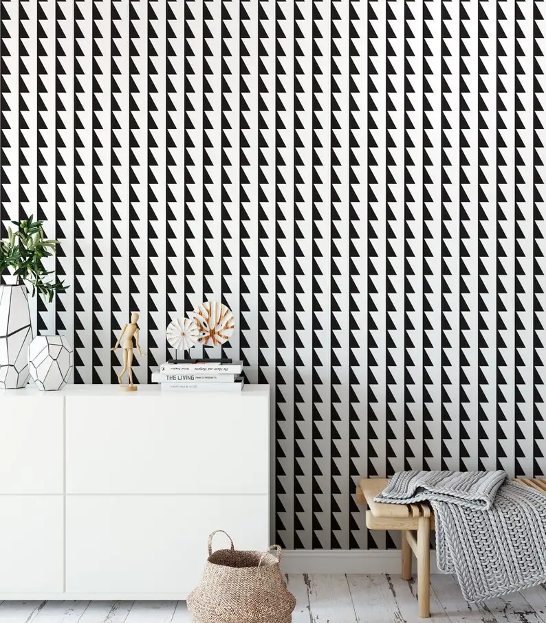 

Wallpaper Roll - Small Patterns - Black and White - SKU:WRBW01