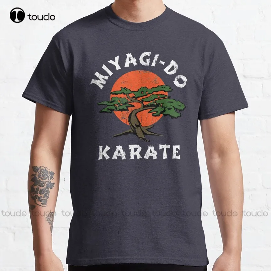 

Vintage Looking Miyagi Do -Karate Kid Miyago Do - Professionally Designed Classic T-Shirt Hiking Shirt Custom Aldult Teen Unisex