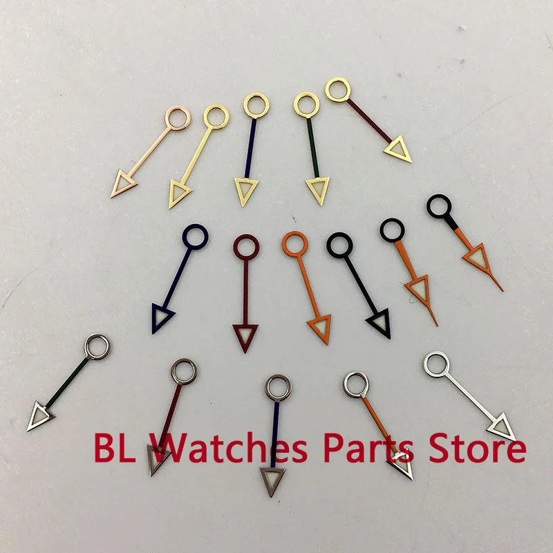 

BL WatchParts GMT Hands Pointers Blue Luminous 13mm Fit For NH34 Movement
