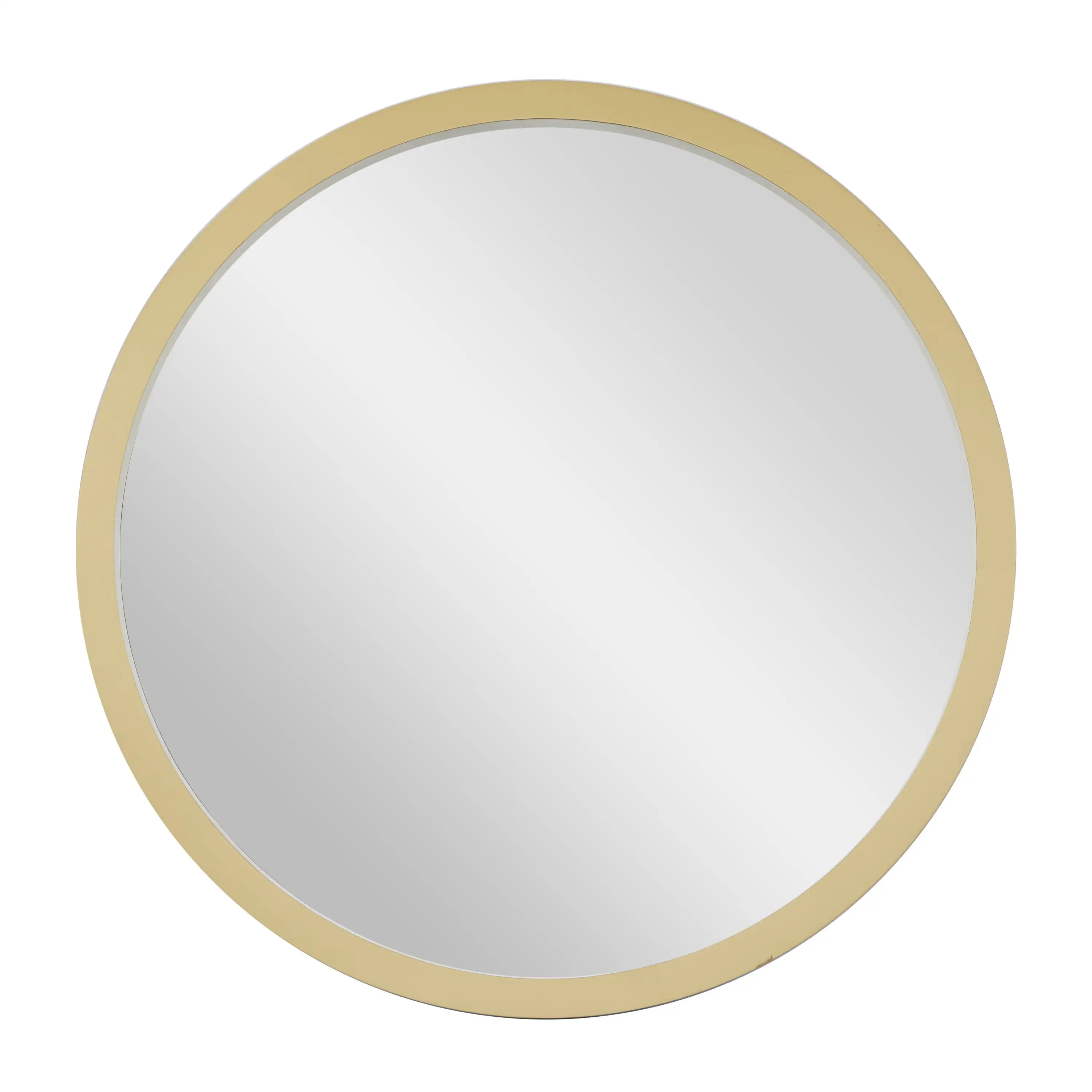 

32" x 32" Gold Wall Mirror