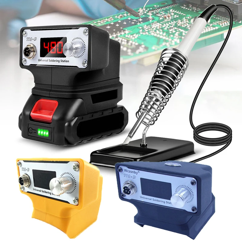 Station For Makita For Milwaukee For Dewalt 20v 18v Li-ion Battery Portable Electric Welding Station