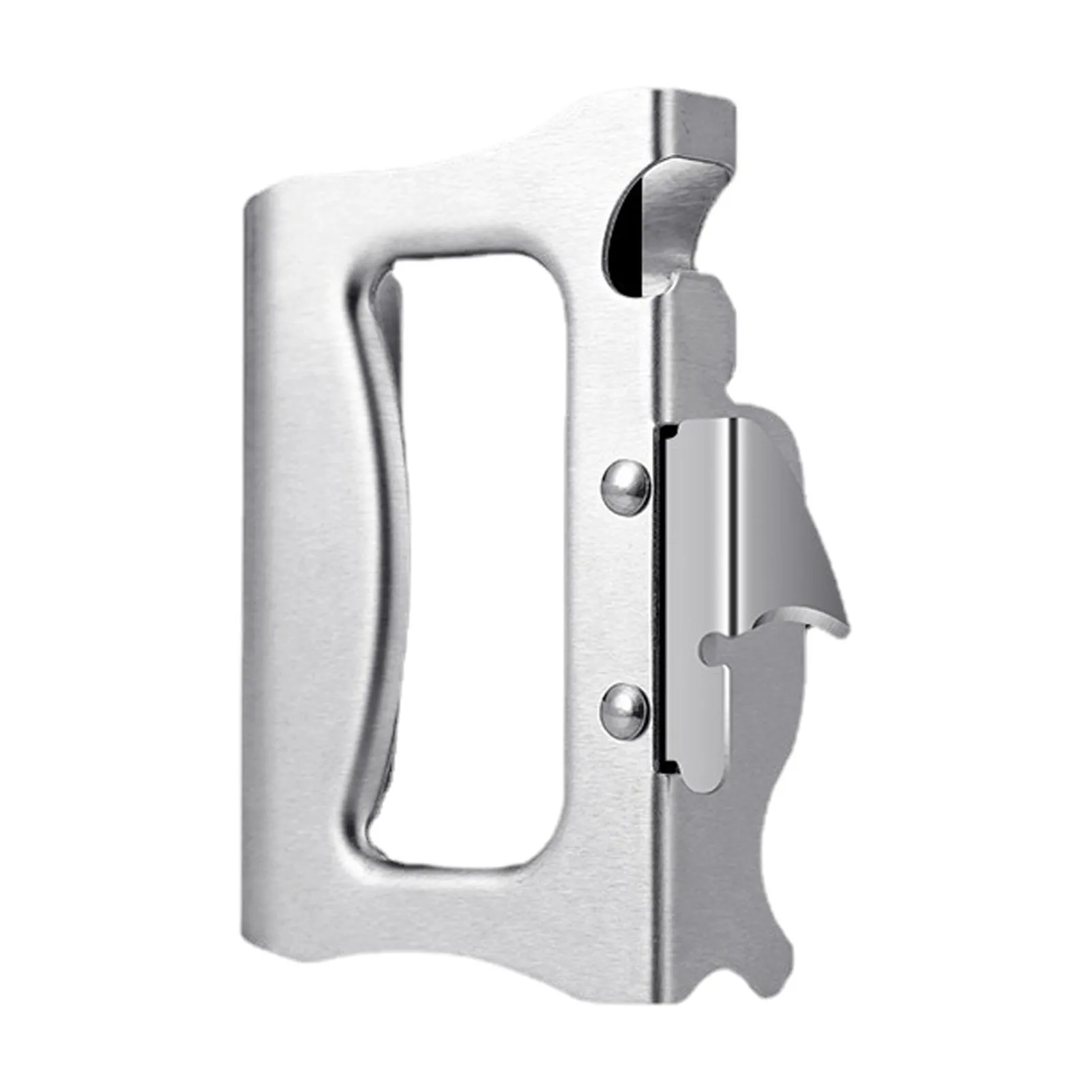 

Stainless Steel Can Opener Handheld Beer Can Openers Durable and Portable Beer Cap Opener Professional-Grade Quick Bottle