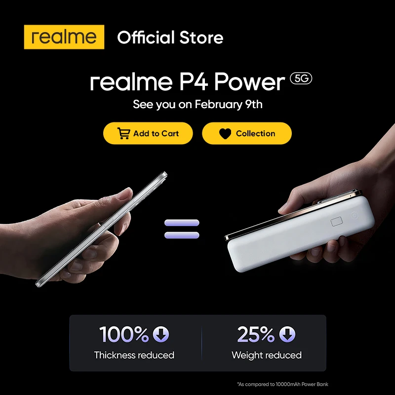 Фото [Мировая премьера] Смартфон realme P4 Power 5G будет в продаже с 9 февраля! №4