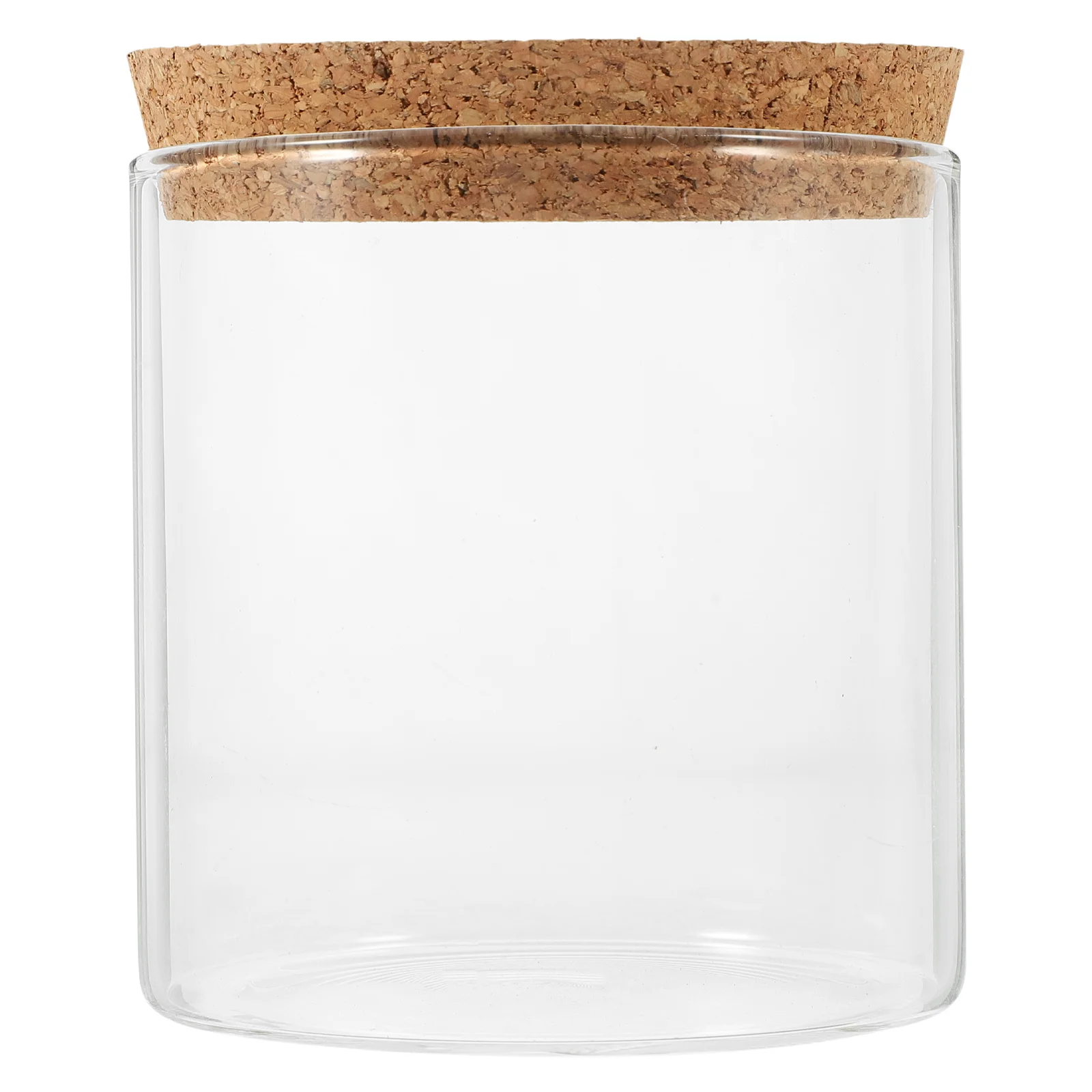 

Overlapping Glass Jars Kitchen Tableware Durable Bowl Dessert Salad Candy Buffet Storage box