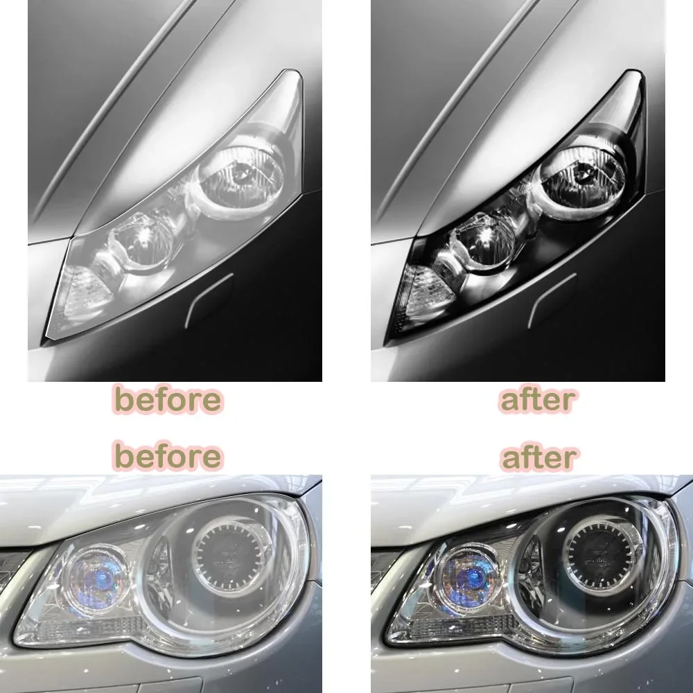 800 мл автомобильный лак для фар комплект восстановления жидкость ремонта ухода