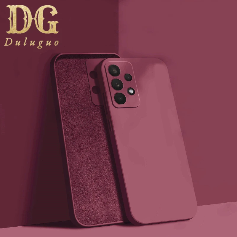 

Original Square Liquid Silicone Case For Samsung Galaxy S21 S20 S22 Ultra Plus FE A72 A71 A70 A52 A51 A50 A42 A32 4G 5G Cover