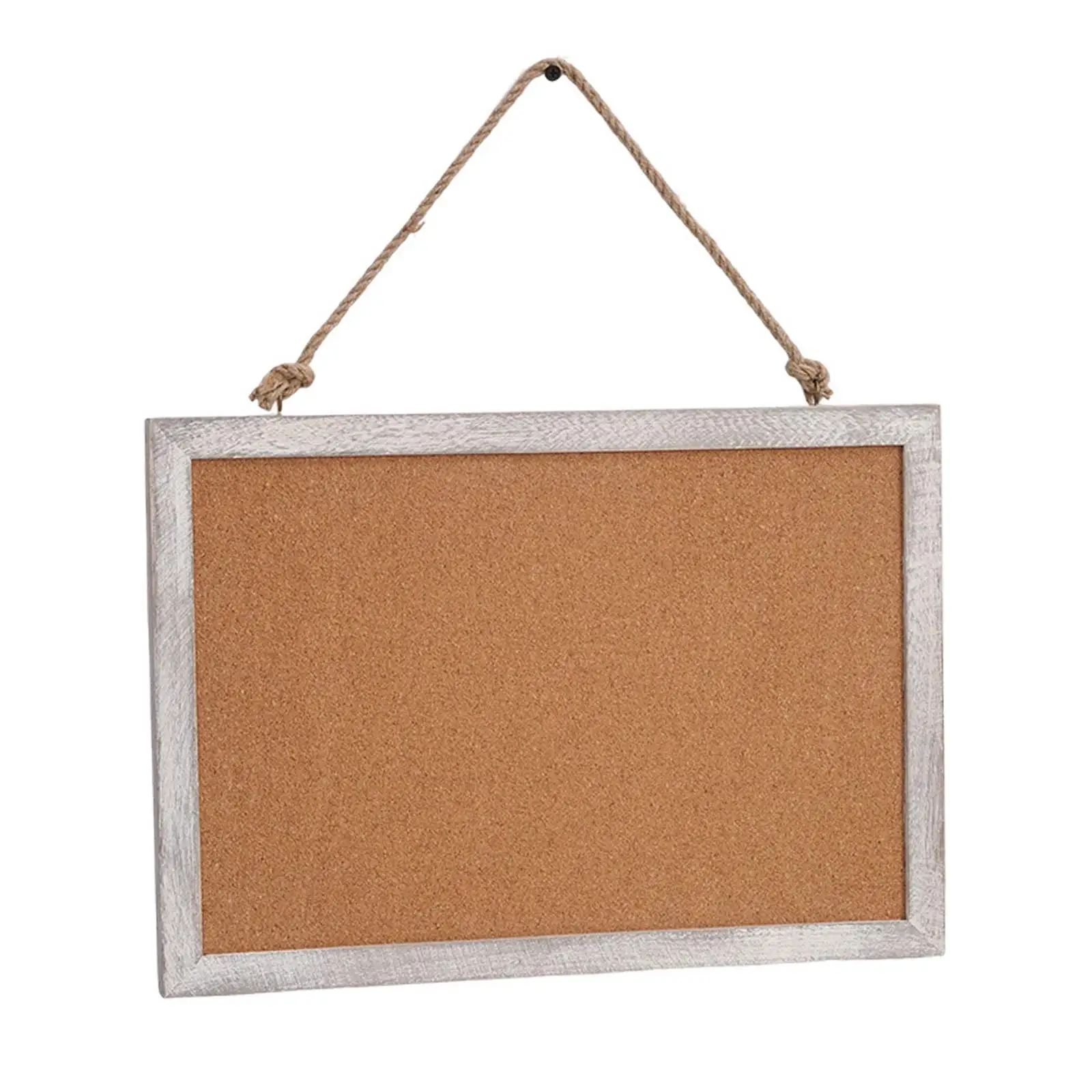 

Hanging Cork Board Wall Mounted Multifunctional Wood for Dorm Cubicle Fridge