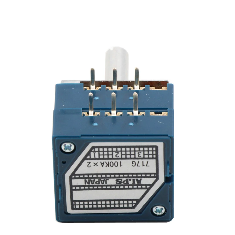 DLHiFi оригинальный японский ALPS RK27 потенциометр двойной громкости 10k 50K 100k 250k 500K с