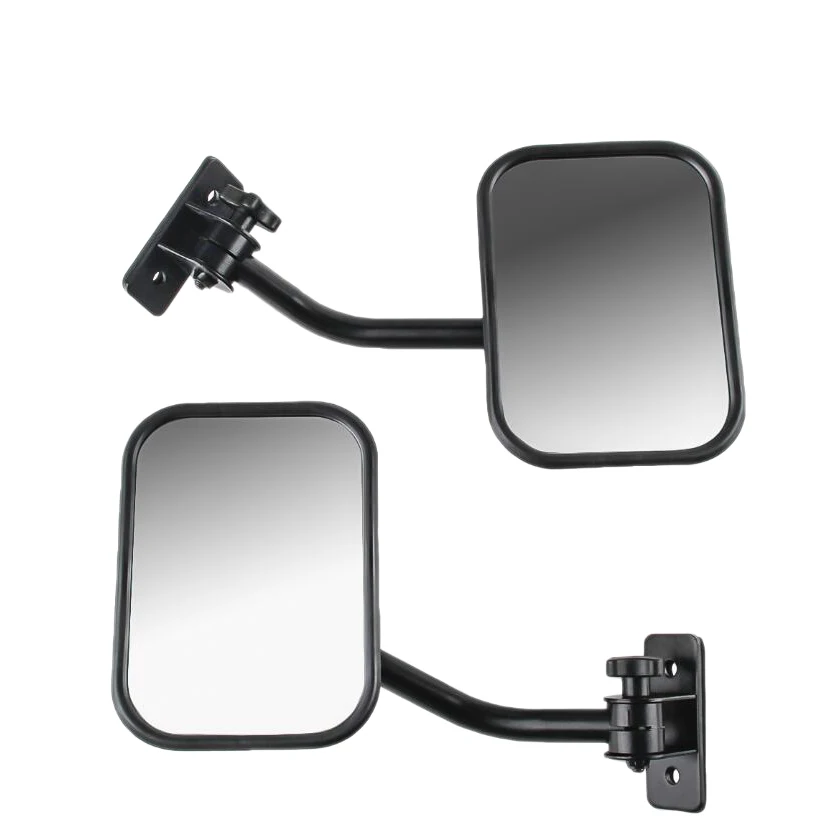 

Зеркала для Jeep Wrangler Tj, Jk, Lj, быстросъемные боковые зеркала черного цвета, 2 шт. в упаковке
