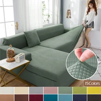 plaid jacquard sofa cover polar fleece armchair cover for living room stretch slipcover cover furniture protector 1234 seater