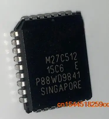 

Free shipping 10 pcs M27C512-15C6 M27C512 PLCC32