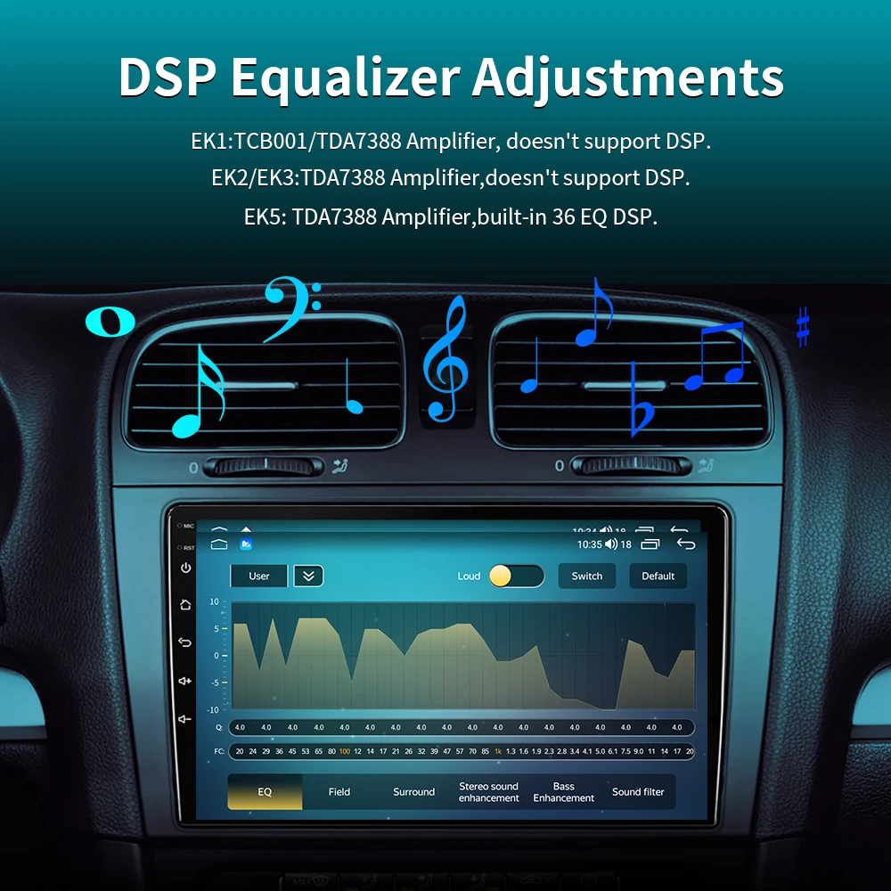 Автомагнитола EKIY EK5 на Android для Chrysler PT Cruiser 2007-2009 стерео-навигация GPS