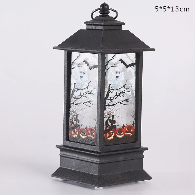 Черный фонарь на Хэллоуин ветровая лампа огсветильник свет масляная светильник