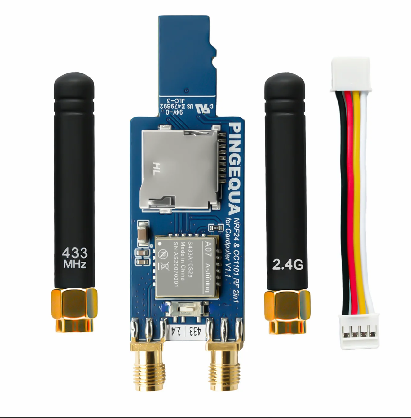 Фото M5stack CardPuter CC1101 NRF24L01 Плата разработки модуля «два в одном» №1