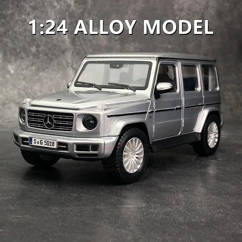 

1/24 G500 G65 G63 Alloy Car Model Diecast Metal Toy Off-road Vehicles Car Model High Simulation Collection Kids Gift Ornaments