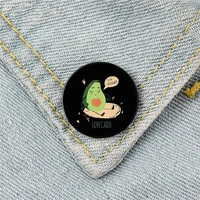 avocado womenmen girl pin custom funny brooches shirt lapel bag cute badge cartoon cute jewelry gift for lover girl friends