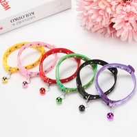 adjustable cat cute collar dog necklace bell collar puppy supplies print fashionable colorful cats product pets collar supplies