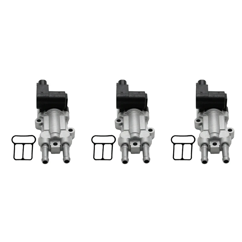 

New3x 22270-0D040 Idle Air Control Valve IAC Valve And Gasket For Toyota Corolla Matrix Pontiac Vibe 2002-2006