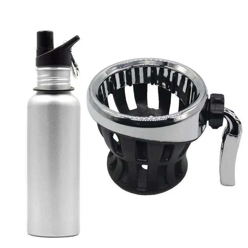 

Motorcycle Cup Holder Bottle Cage For Handlebars Screw Installation Water Bottle Cage On Handlebar Water Bottle Mount For