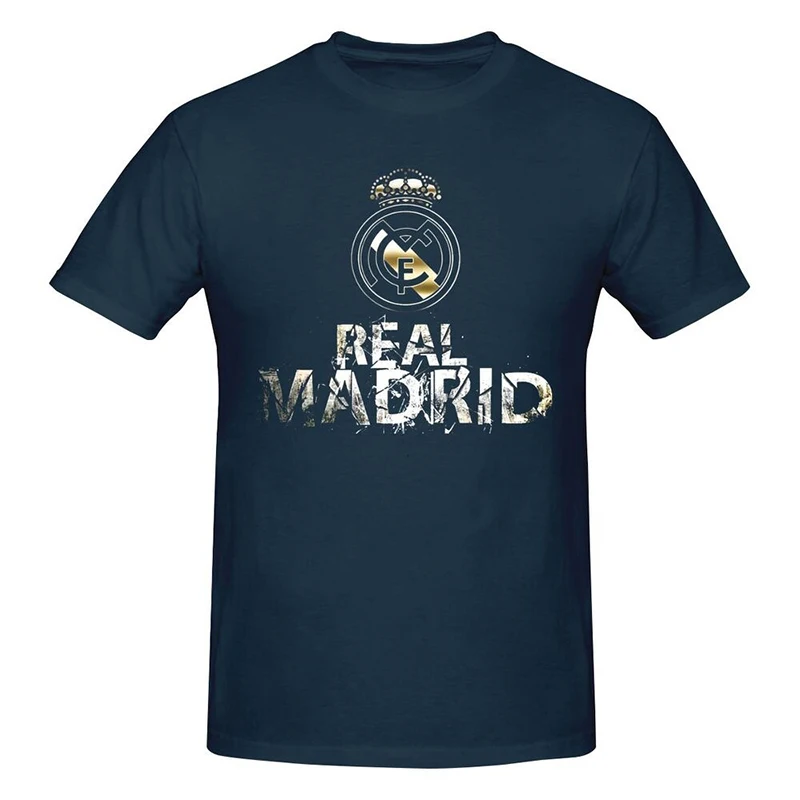 

Real Madrid Men's T-Shirts Summer 3D Graphic T Shirt For Men Short Sleeve Clothing Trend Clothes Oversized Streetwear Tee 2022