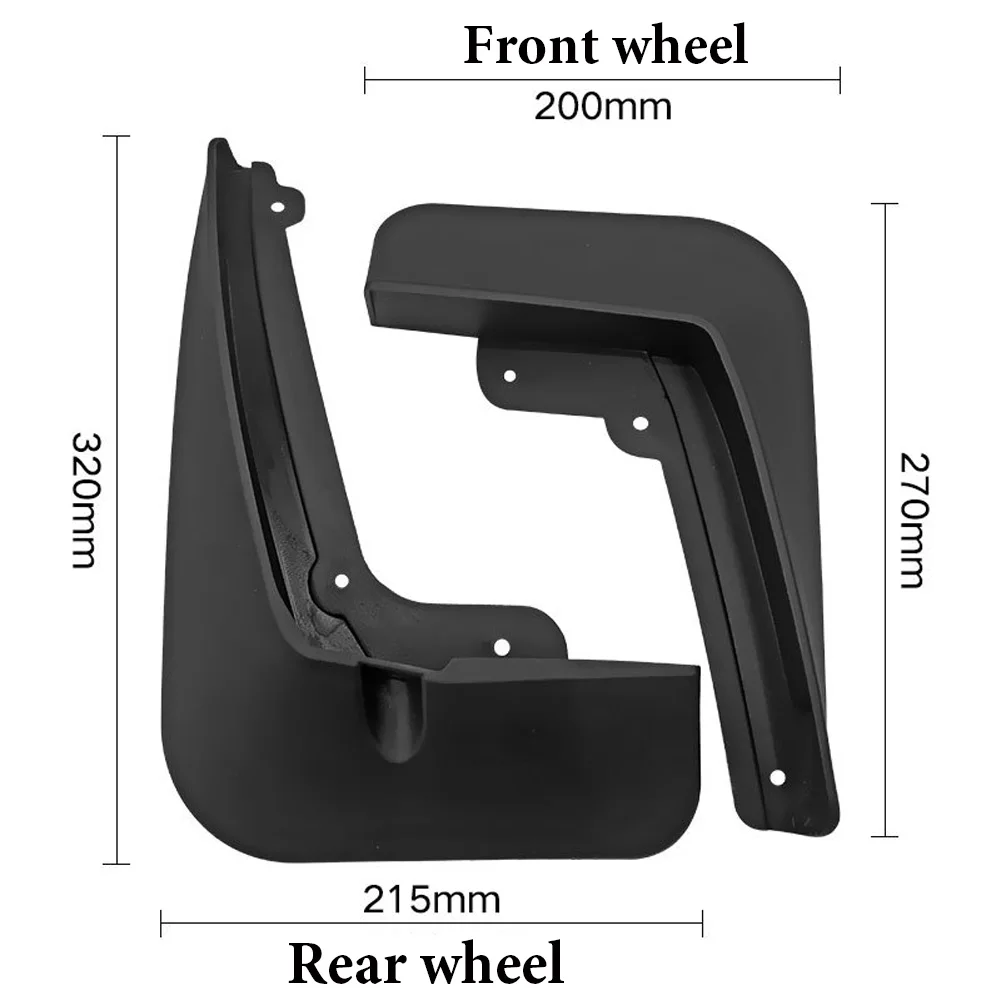 Брызговики подходят для Chevrolet Equinox 2017 2018 2019 2020 2021 2022 автомобильные аксессуары