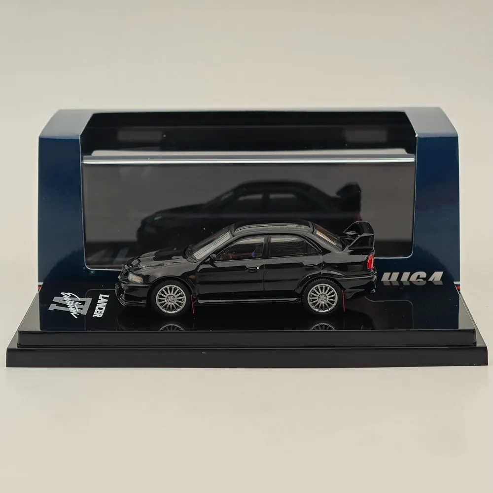 1/64 Hobby Japan Lancer GSR Evolution VI (CP9A) 1999 с грязевым клапаном Pyrenees Black (P) HJ 642033 Коллекция литых