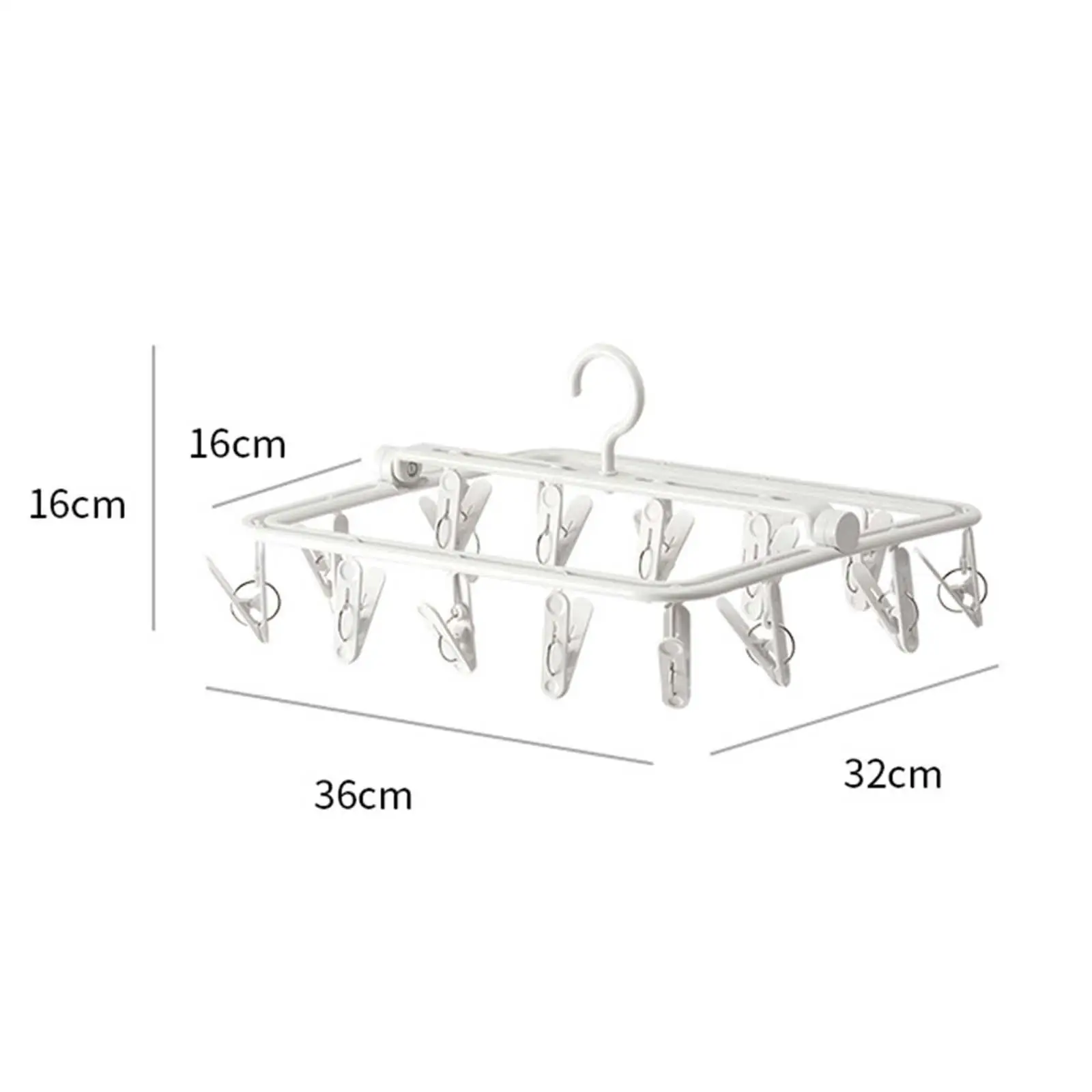 

Clothes Drying Racks Windproof Clothes Dryer Socks Clip for Adults