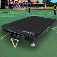 billiard table dust cover faux leather waterproof portable foldable anti damage billiard table protector for entertainment