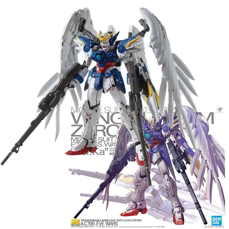 Bandai оригинальная аниме Wing Gundam Zero EW Ver.Ka MG 1/100 сборная модель игрушки фигурку