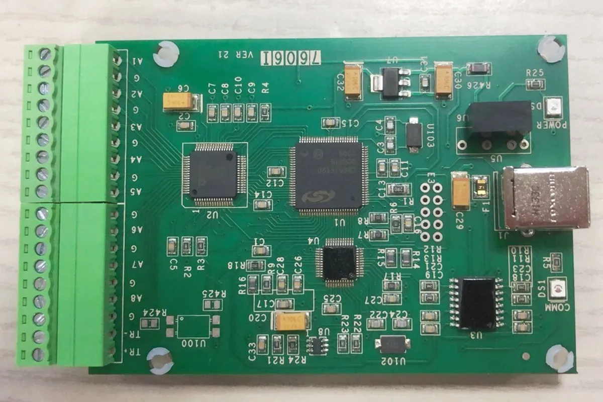 Карта USB DAQ карта сбора данных 16-битное разрешение 8-канальное дифференциальное