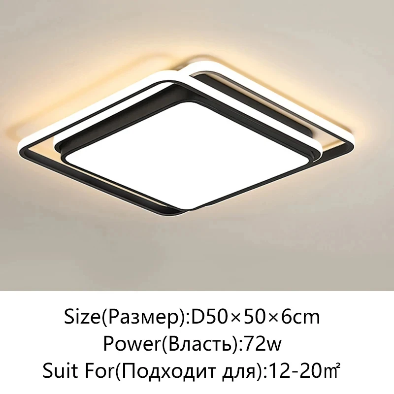 

Потолочный светильник ABCZ AuroraRealm черный золото