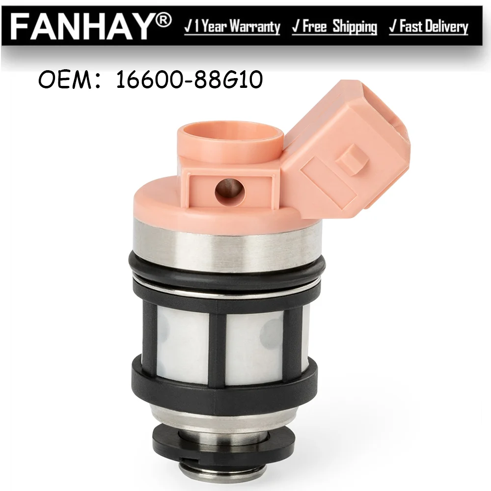 New Fuel Injector Nozzle For Nissan D21 Pathfinder Quest For Mercury 3.0L Auto Part Replacement 16600-88G10 1660088G10 Car Parts