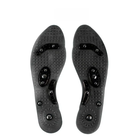 Магнитные стельки для обуви Массажные стельки для ног Акупрессурные подушечки для обуви Терапия для похудения Потеря веса Прозрачные вставки для обуви