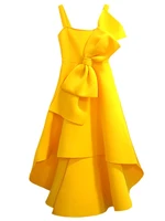 summer strap yellow stylish fit and flare asymmetrical dress sexy dresses party night club dress 2022 large size womans tunics