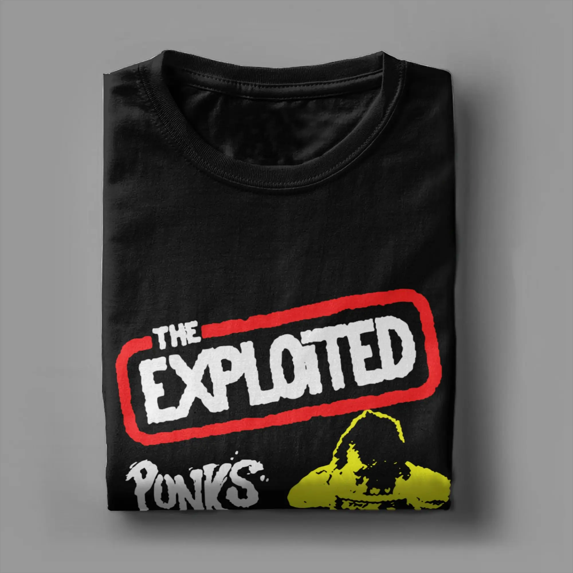 Фото Новинка: футболка Novelty Punks Not Dead The Exploited, мужская футболка с круглым вырезом и короткими рукавами, хлопковые летние топы, рубашки №3