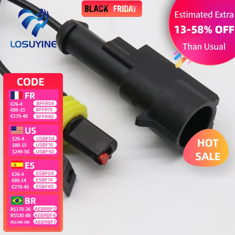 

Водонепроницаемые электрические разъемы LOSUYINE 1P