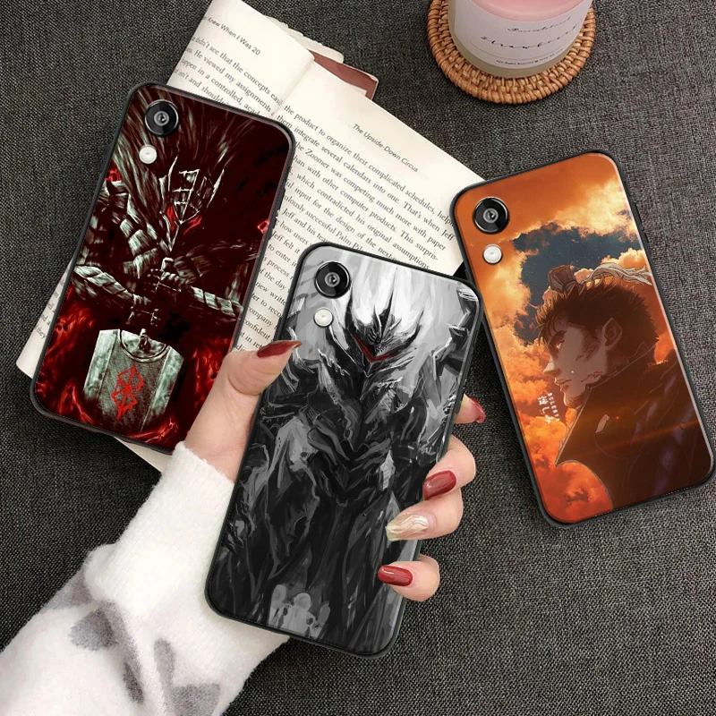 

Berserk Anime For Huawei P20 P30 Lite Pro Phone Case Protect Black Funda Carcasa Liquid Silicon Coque