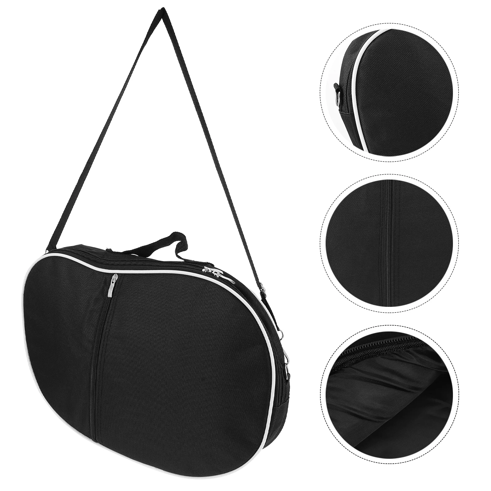 

Little Harp Storage Bag Durable Waterproof Suitcase Metal Canvas Portable Lyre Carry Tote