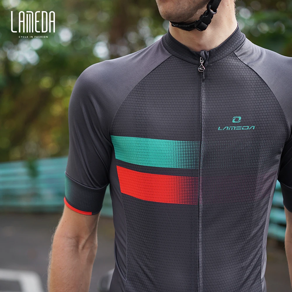 

LAMEDA Summer Cycling Jersey Man Cycling Maillot Bicycle Clothing For Road Mtb Enduro Team Shirt Short Sleeve Bike Jerseys Gamma