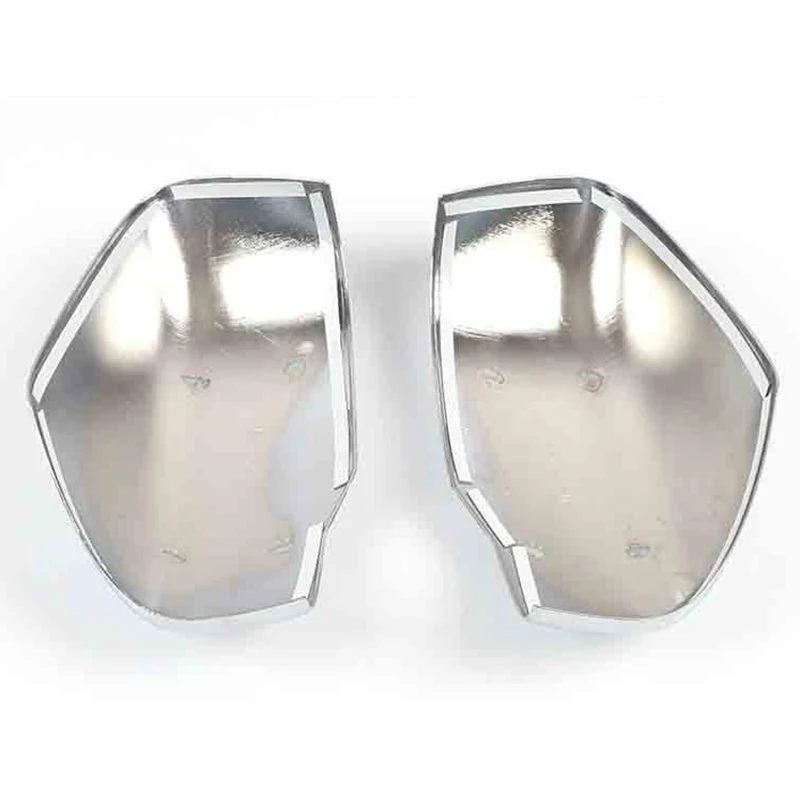 For Nissan Navara NP300 2015-2020 Car Side Door Rearview Mirror Cover Trim Frame Decoration Stickers Accessories Chrome