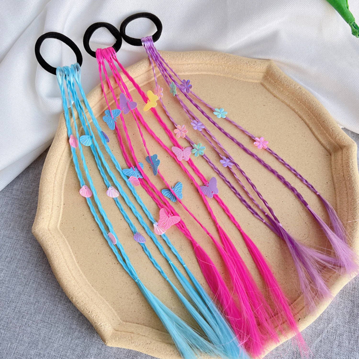 Рисунок 2 - Детская плетеная резинка для волос