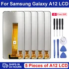 Оптовая продажа, оригинальный дисплей a12 для Samsung Galaxy A12 lcd A125 SM-A125F A125FDS a125, ЖК-дисплей с сенсорным экраном и дигитайзером в сборе