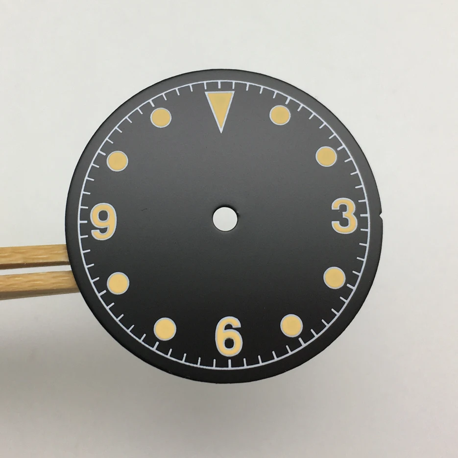 No Logo The 28.5mm Watch Dial Is Modified To Literally for NH35A Calibre BC5-2 Men Watch Accessories