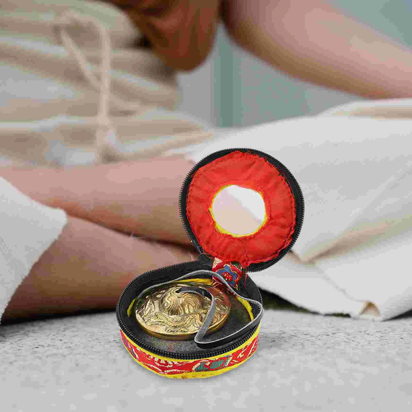 Колокольчик для йоги колокольчик из чистой меди религиозный ударный инструмент