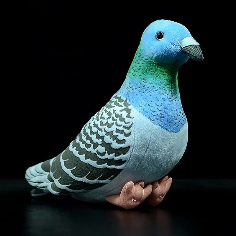 

Kawaii Simulation Rock Pigeon Plush Toy Soft Stuffed Wild Pigeons Animal Plush Doll Columba Llivia Pigeon Letter Pigeons Gifts