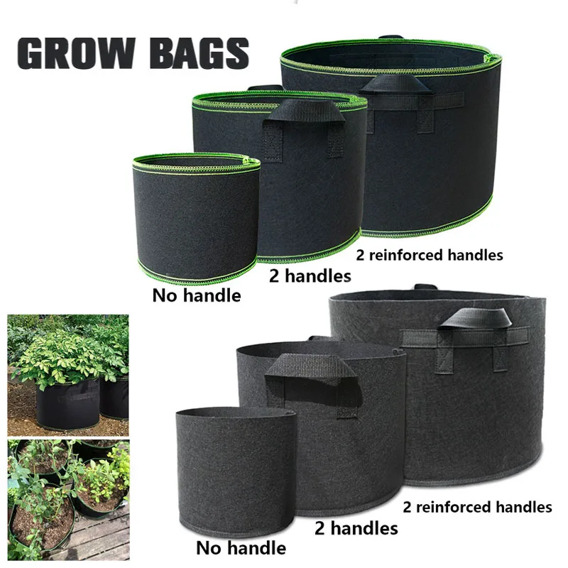 Сумки для выращивания овощей/цветов/растений тканевые горшки утолщенные
