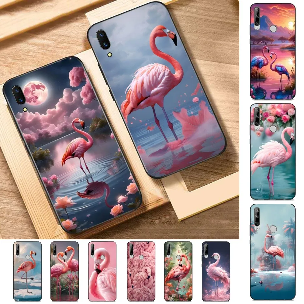 Чехол для телефона Pink Fantasy Flamingos Huawei Y9 6 7 5 Prime Enjoy 7s 8 plus 7a 9e 9plus 8E Lite Psmart Shell