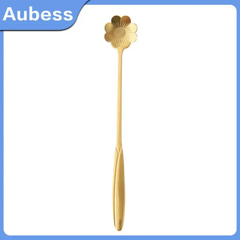 

Mixing Spoon Long Handle 18cm Long Small Spoon Dessert Honey Extended Creative Seasoning Coffee Spoon Kitchen Accessories Spoon