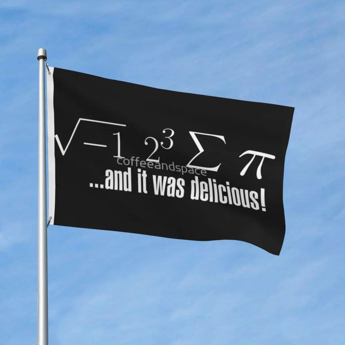 

I Ate Some Pie Flag Decor Vintage Outdoor Lawn Vibrant Colors Flowy Bright