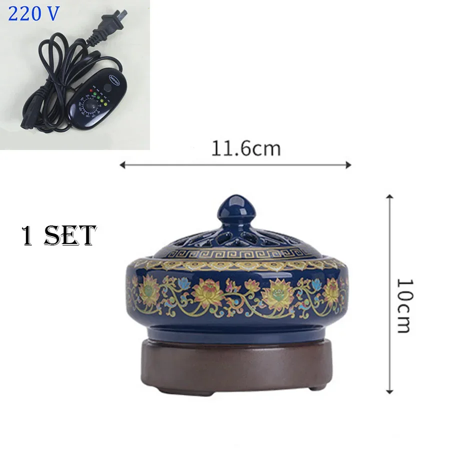 

YXYMCF Электрическая керамическая курильница для благовоний 220В